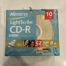 Memorex LightScribe CD-R 10