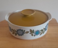 J & G Meakin Topic Lidded Casserole Serving Dish