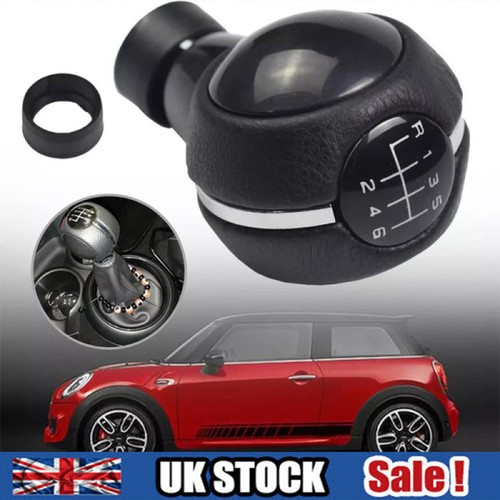 Speeds leather gear knob - 6,