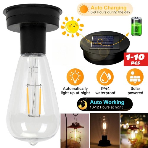 10x solar light bulbs - solar,