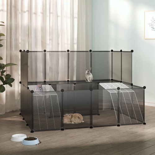 Small animal cage black - small,