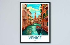 Venice Travel Print Wall Art Venice Italy Wall Hanging Home Decoration Venice Gi