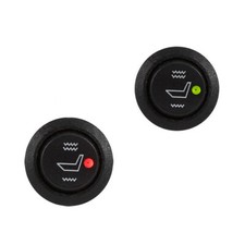2x Universal 3 Pin Seat Heater Switch Round Heated Rocker  Hi Low On/Off Control
