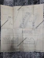 Proposed Lock-Up Garages Plan – “Sunny View,” Ashbourne Road, Leek (1964)