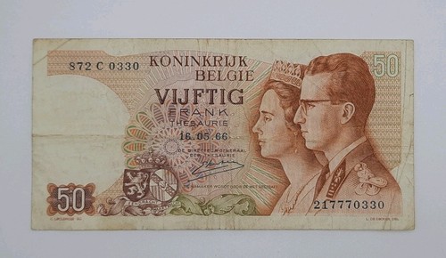 1966 kingdom belgium 50 - 1966, of