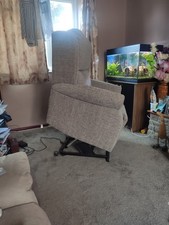 HSL Riser Recliner Chair Dual Motor Pettit Canillo Grey With Castors