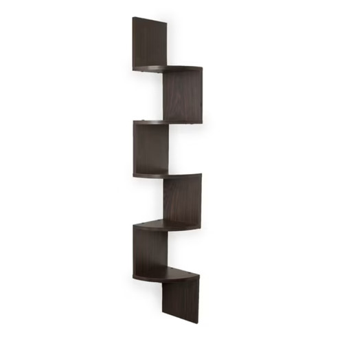 7 zigzag corner - x, shelf