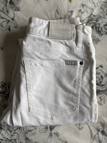 Schoffel ladies white jeans - white,