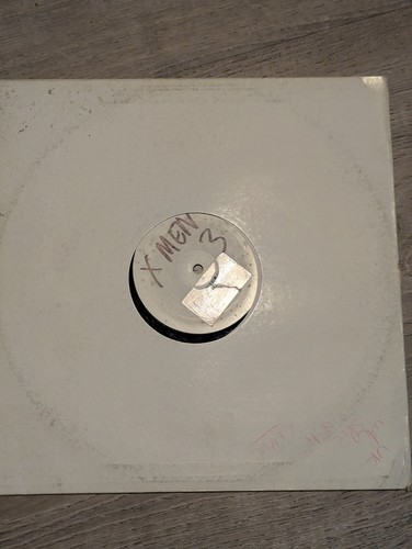 Men vinyl record test - x, record/