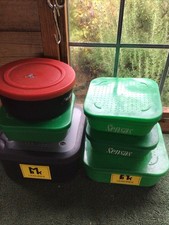 6 X Bait Box Fishing Bait Boxes Maggot Boxes