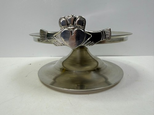 Pewter unity candle - pewter,