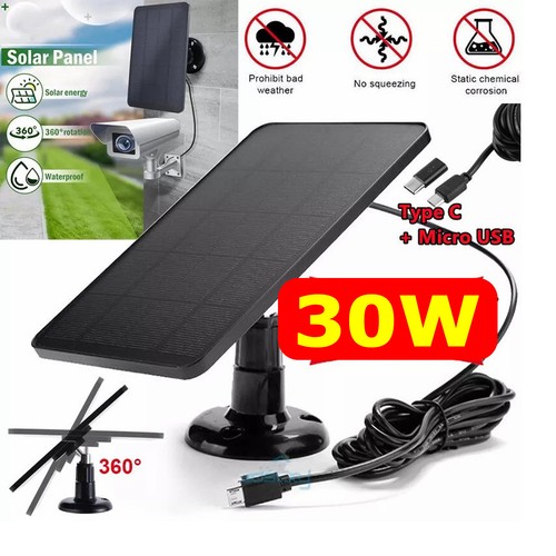 30w solar panel for type - 5v,