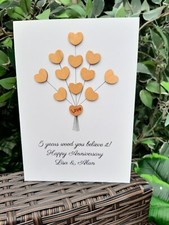 Personalised handmade 5th