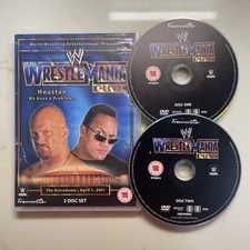 WWE: WrestleMania 17 (DVD) The Rock Stone Cold Steve Austin Undertaker Triple H
