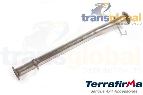 Centre exhaust silencer pipe - centre,