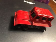 Snow-Trac Red Cat Matchbox