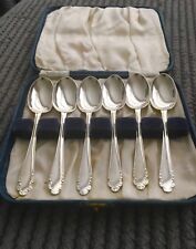 Hallmarked solid silver coffee/tea spoons