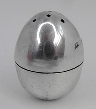 Solid Silver Smaller Egg