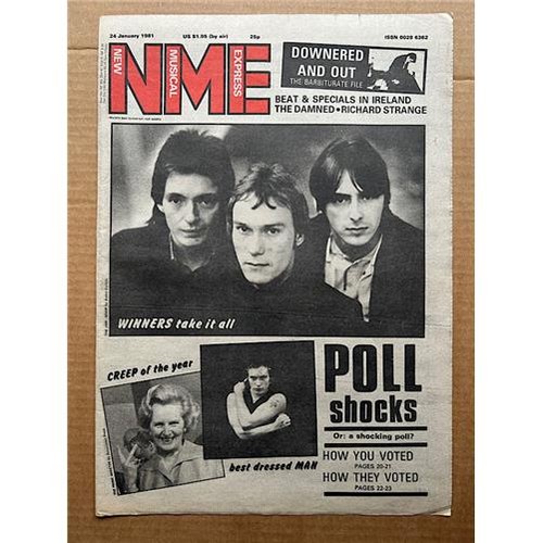 Jam 1981 nme cover - 1981, poster