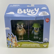 Bluey Fishing With Grandad