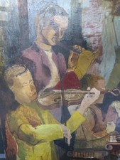 Cubist Avant-Garde Oil for