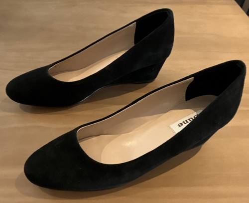 Dune women black suede - dune,