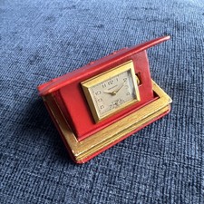vintage novelty praesens book purse watch