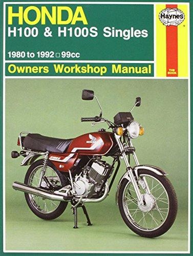Honda h100 h100s - &, singles