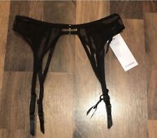 M&S Black Suspender Belt Size