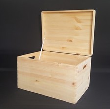 Wooden Box Storage Large Chest