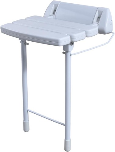 Folding shower bench wall - folding,