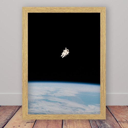 Framed nasa poster - framed, space