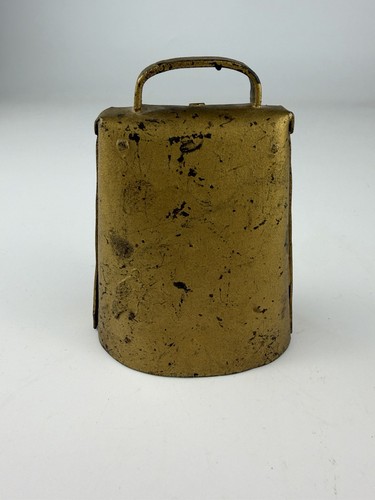 Antique riveted cowbell - riveted,