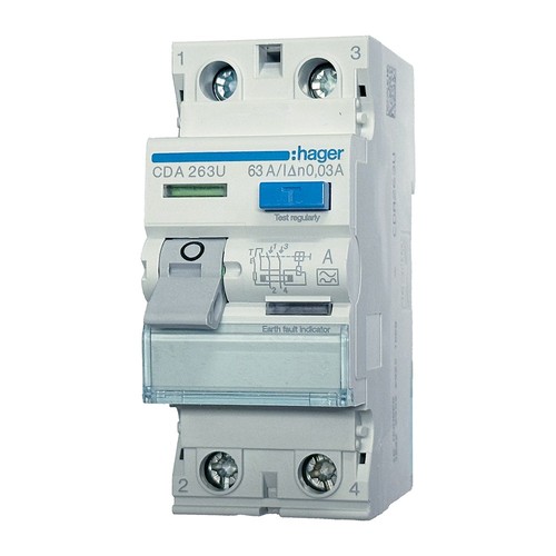 Hager 63a rcd type - hager,