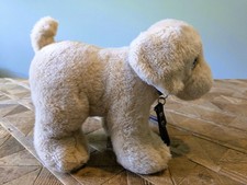 Keel Golden Labrador Puppy Dog With Collar & Lead Soft Plush Toy 21 cm