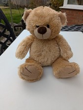 Mothercare Light Brown/Beige/Golden Teddy Bear Soft Toy