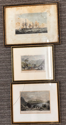 Antique pictures framed 3 - pictures,