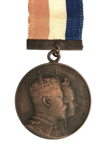 Genuine edward vii - vii, bronze