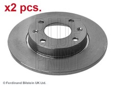 X2 PCS FRONT / REAR BRAKE DISC