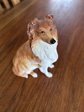 Collie Dog Figurine 11cm tall