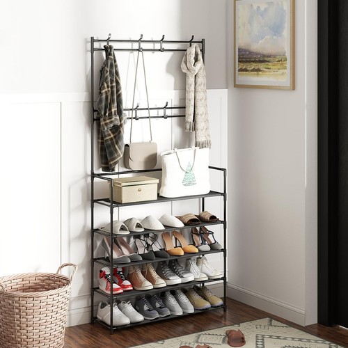 5tiers hooks shelves metal - 8,