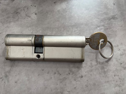 Iseo euro lock silver 95mm - silver,