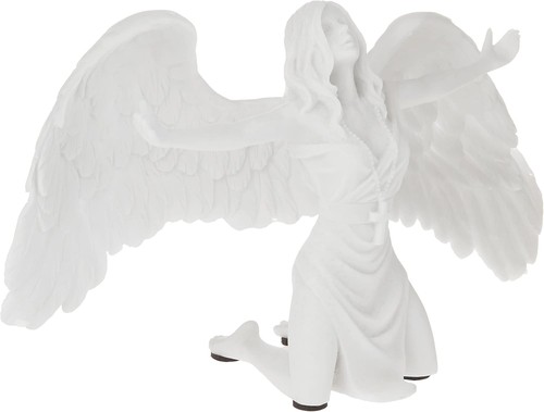 Pray for peace angel figurine - pray,