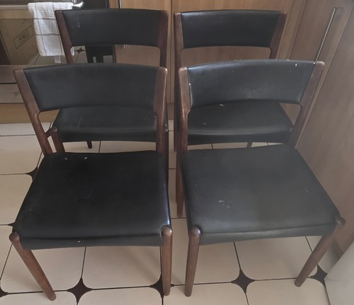 Antique danish teak dining - 4,