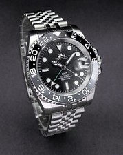 40mm Black Grey GMT, Sapphire