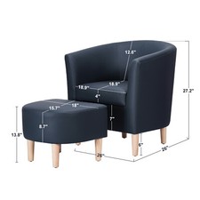 Accent Armchair Fabric