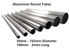 Aluminium round tube hollow - round,