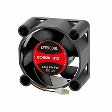 Evercool 40mm 4cm 40 x 40 x 20 12 Volt PC case Fan (PWM)
