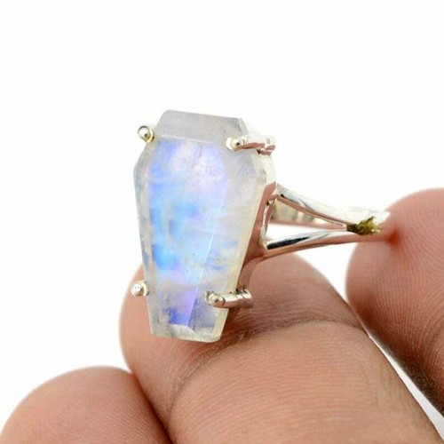 Moonstone lovely handmade 925 - handmade,