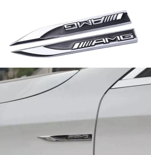 Amg black fender side wing - x,